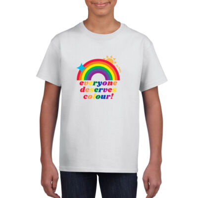 Everyone Deserves Colour Kid's soft tee Thumbnail