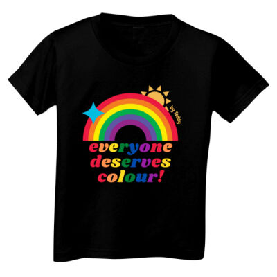 Everyone Deserves Colour toddler tee Thumbnail