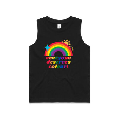 Everyone Deserves Colour kids' tank Thumbnail