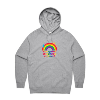 Everyone Deserves Colour men's unisex hoodie Thumbnail