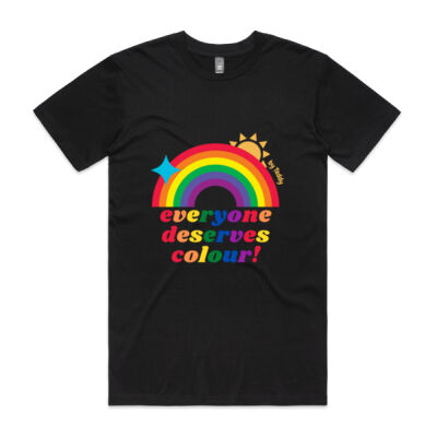 Everyone Deserves Colour men's/unisex staple tee Thumbnail